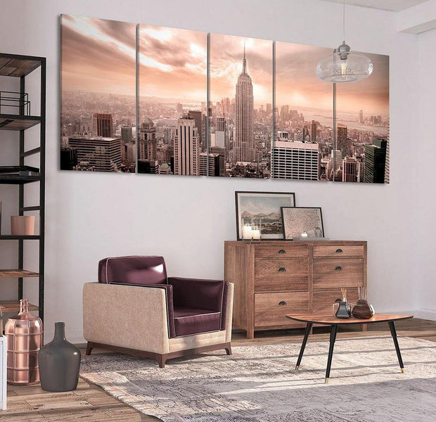 Stretched Canvas Wall Art - New York: Manhattan