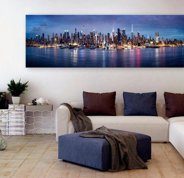 Stretched Canvas Wall Art - New York Nights