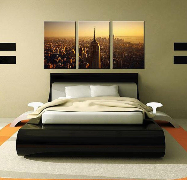 Stretched Canvas Wall Art - New York