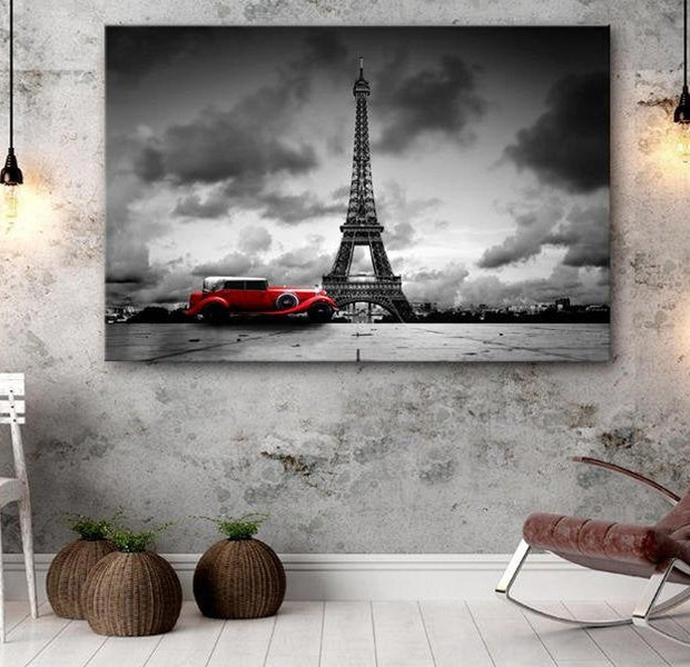 Stretched Canvas Wall Art - Paris Travels