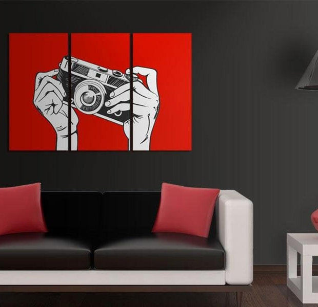 Stretched Canvas Still Life Art - A Photographer