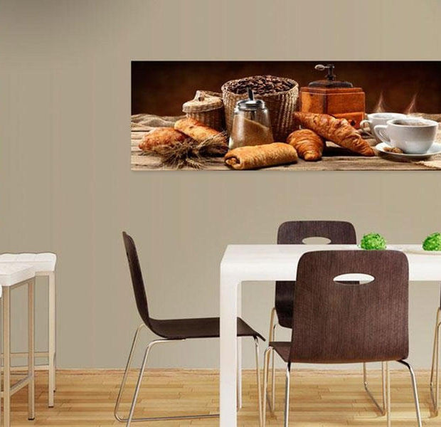 Stretched Canvas Still Life Art - Dream Breakfast