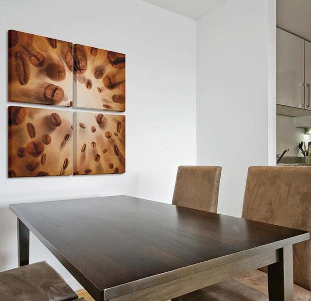 Stretched Canvas Still Life Art - Energetic Coffee