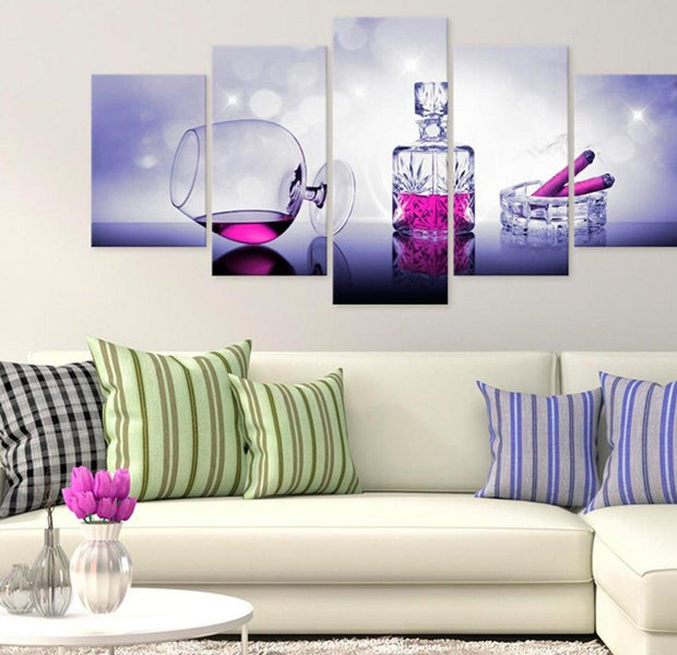Stretched Canvas Still Life Art - Evening Seducing