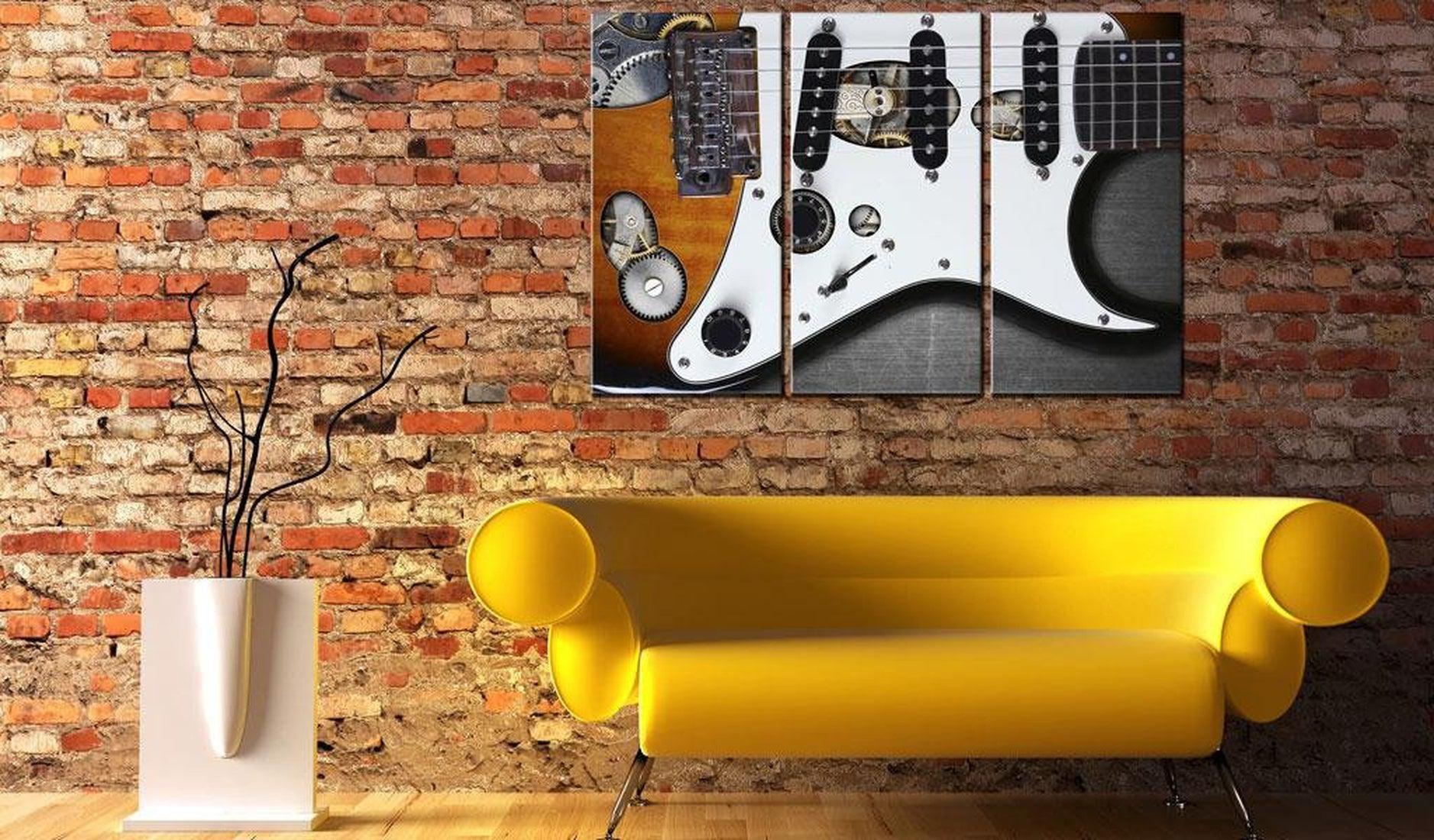 Stretched Canvas Still Life Art - Guitar Hero