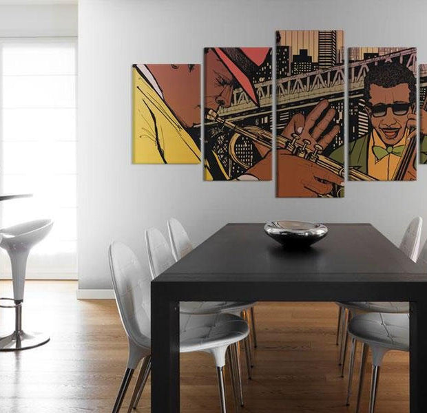 Stretched Canvas Still Life Art - Jazzy Nyc