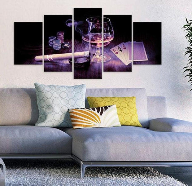 Stretched Canvas Still Life Art - Men'S Entertainment