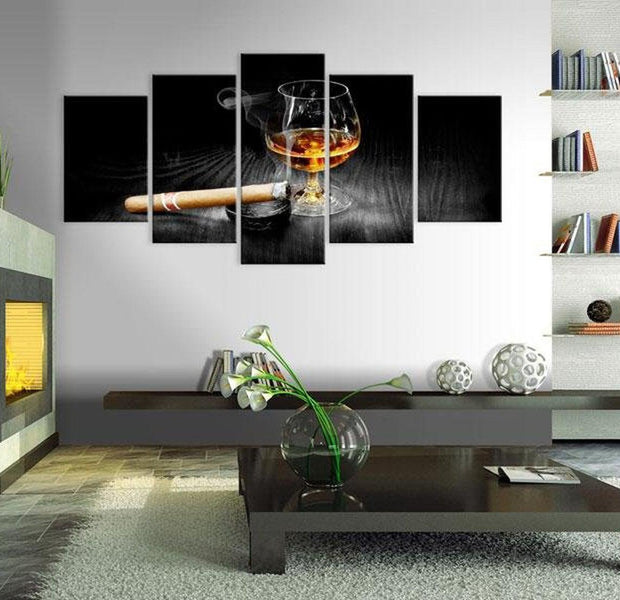 Stretched Canvas Still Life Art - Moment Of Glory - Black And White