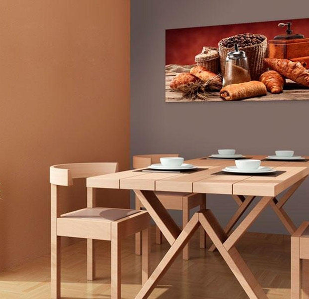 Stretched Canvas Still Life Art - Morning Delight