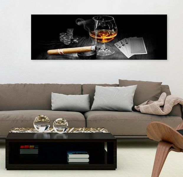 Stretched Canvas Still Life Art - Noir Désir