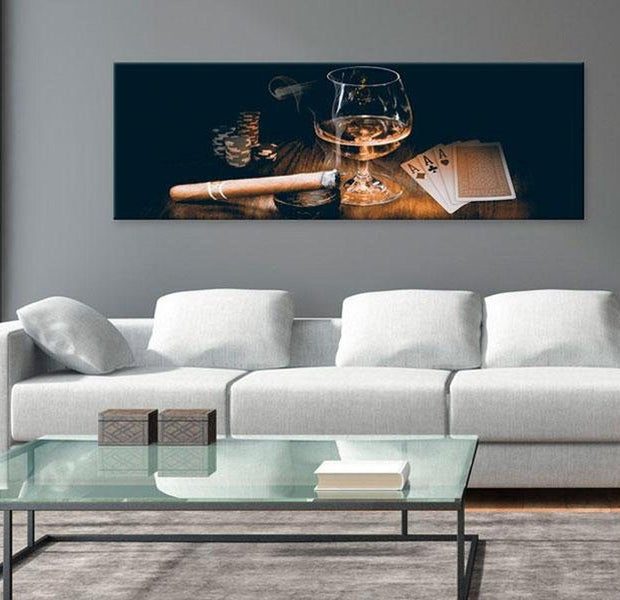 Stretched Canvas Still Life Art - Stylish Entertainment
