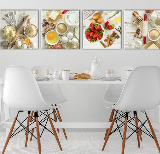 Stretched Canvas Still Life Art - Sweet Kitchen