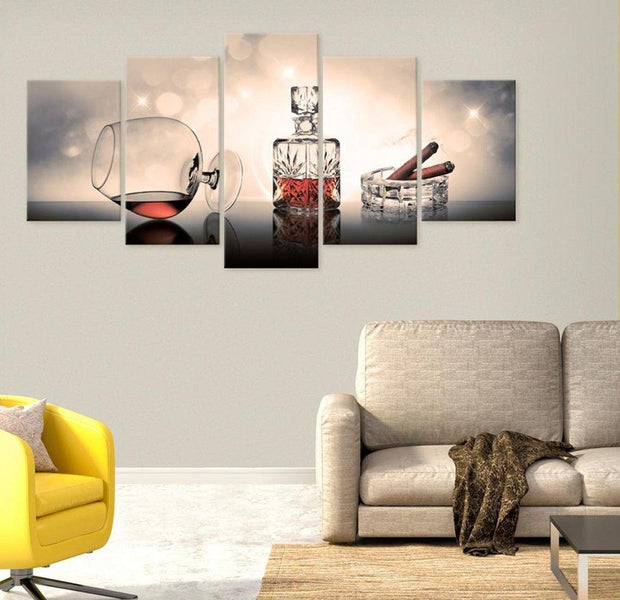 Stretched Canvas Still Life Art - Symbols Of Prosperity