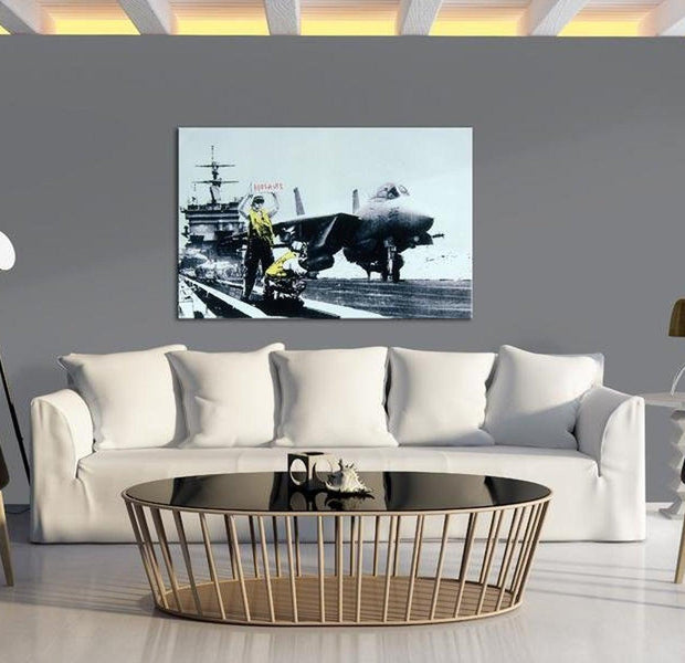 Stretched Canvas Street Art - Banksy: Applause