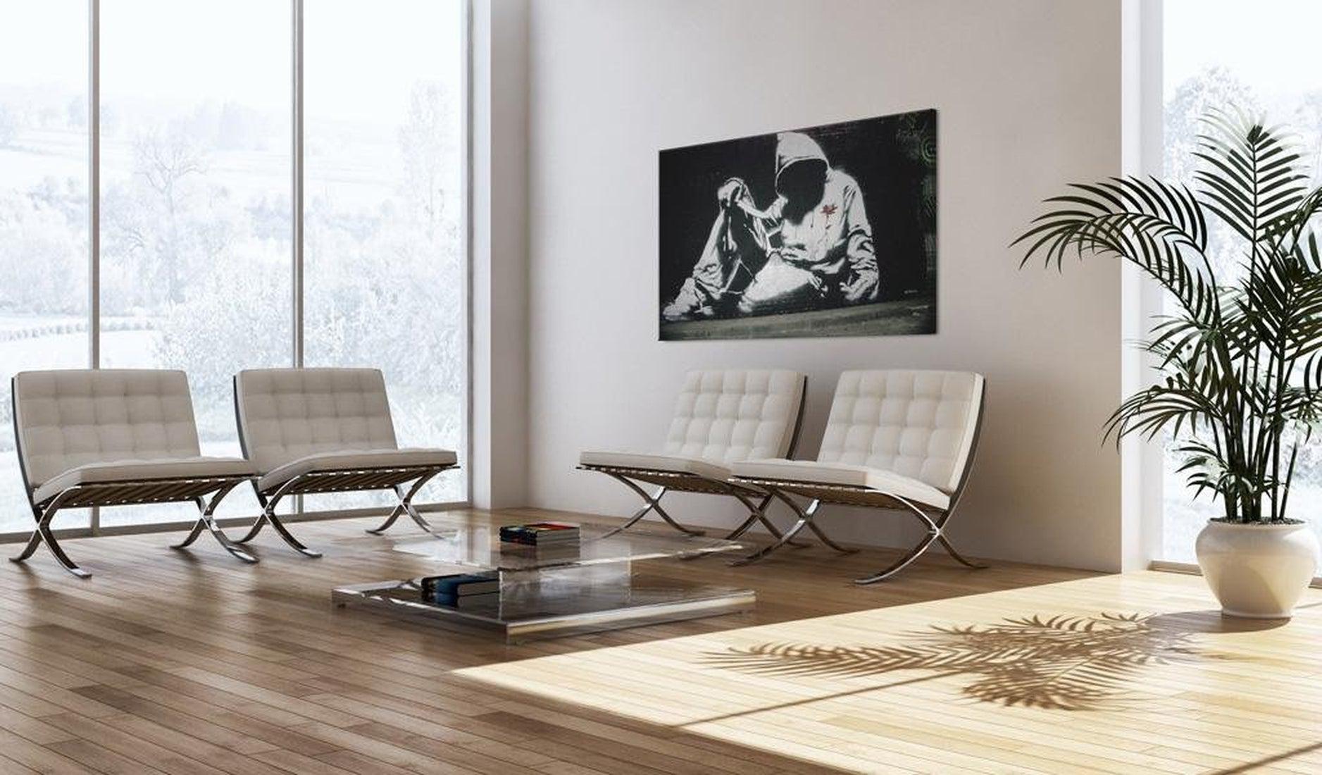 Stretched Canvas Street Art - Banksy: Incognito Killer