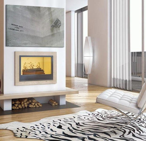 Stretched Canvas Street Art - Banksy: What Are You Looking At?