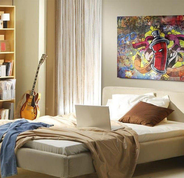 Stretched Canvas Street Art - Graffiti Master