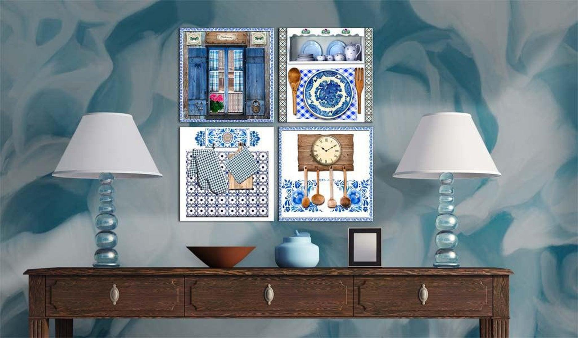 Stretched Canvas Vintage Art - A Taste Of Tradition