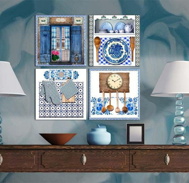 Stretched Canvas Vintage Art - A Taste Of Tradition