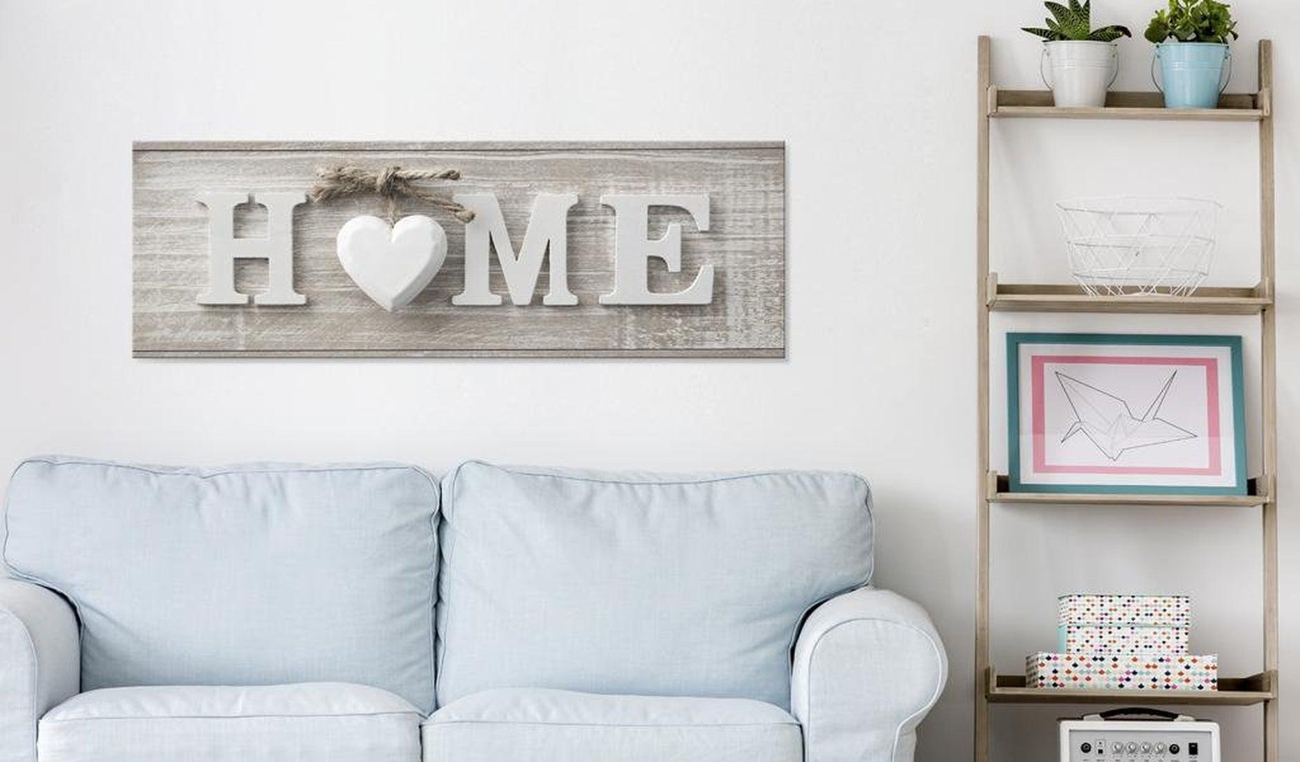 Stretched Canvas Vintage Art - Beloved Home