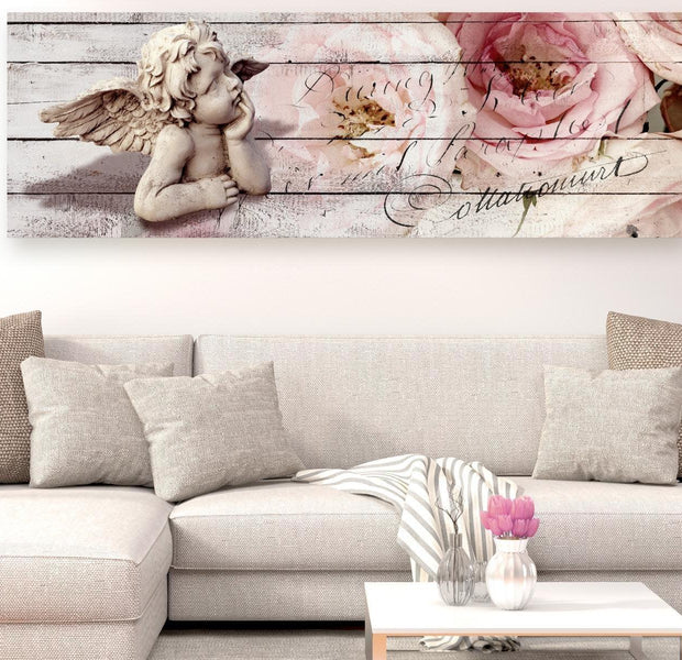 Stretched Canvas Vintage Art - Contemplation Narrow