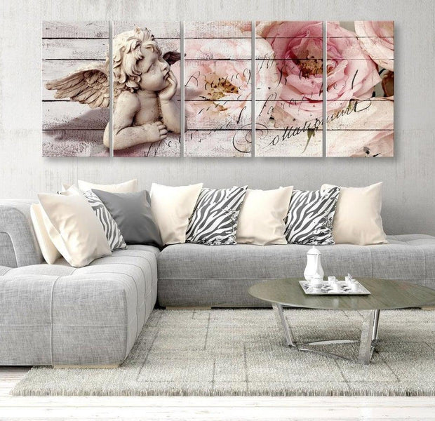 Stretched Canvas Vintage Art - Contemplation Narrow