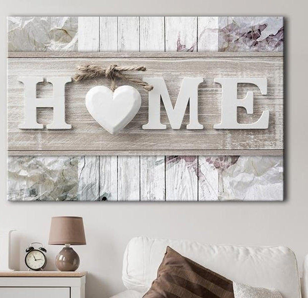 Stretched Canvas Vintage Art - Home: Spring House