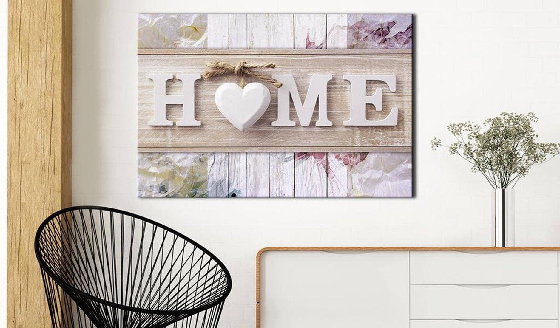 Stretched Canvas Vintage Art - Home: Summer House