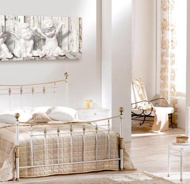 Stretched Canvas Vintage Art - Laughing Cherubs