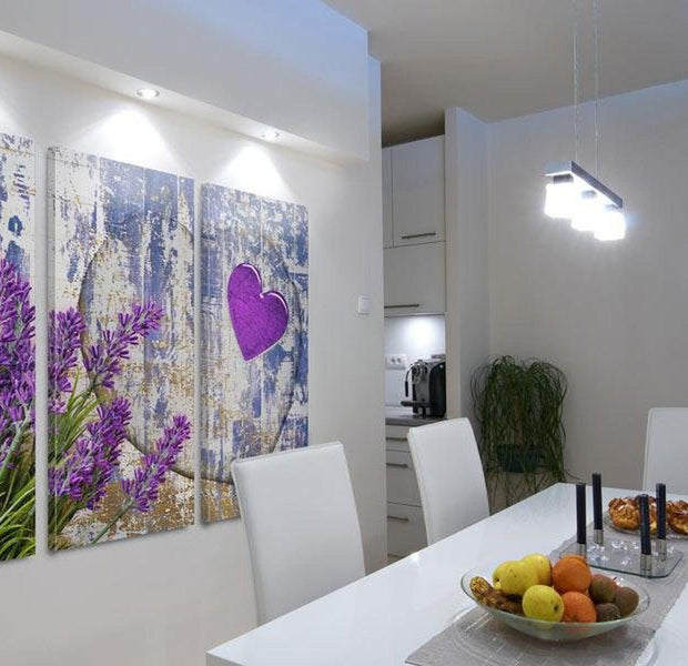 Stretched Canvas Vintage Art - Lawender Love