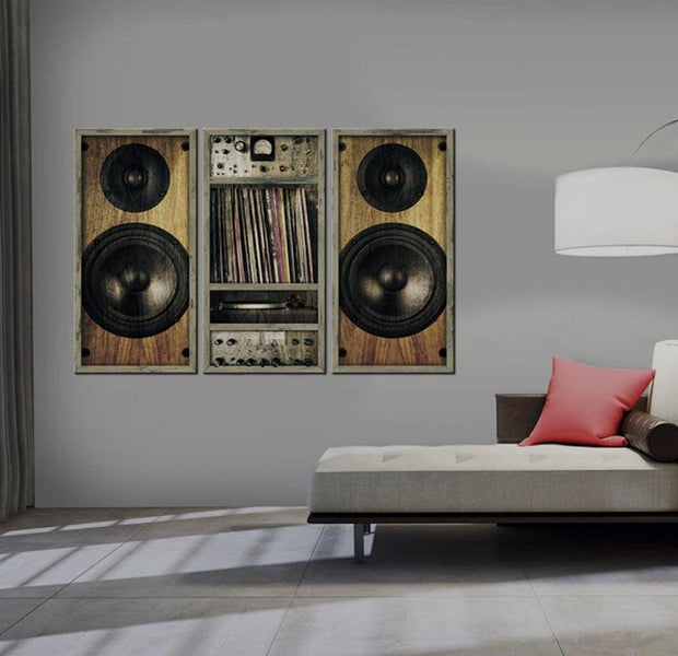 Stretched Canvas Vintage Art - Music Of The Past