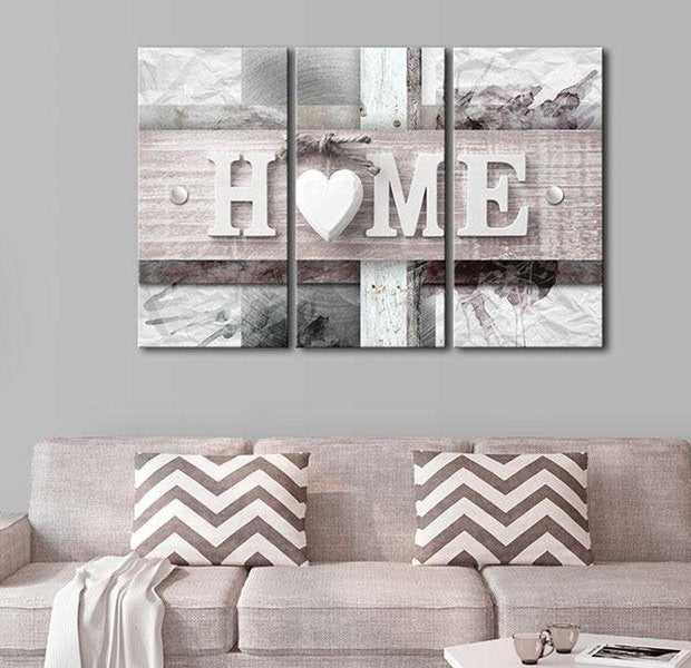 Stretched Canvas Vintage Art - Original House