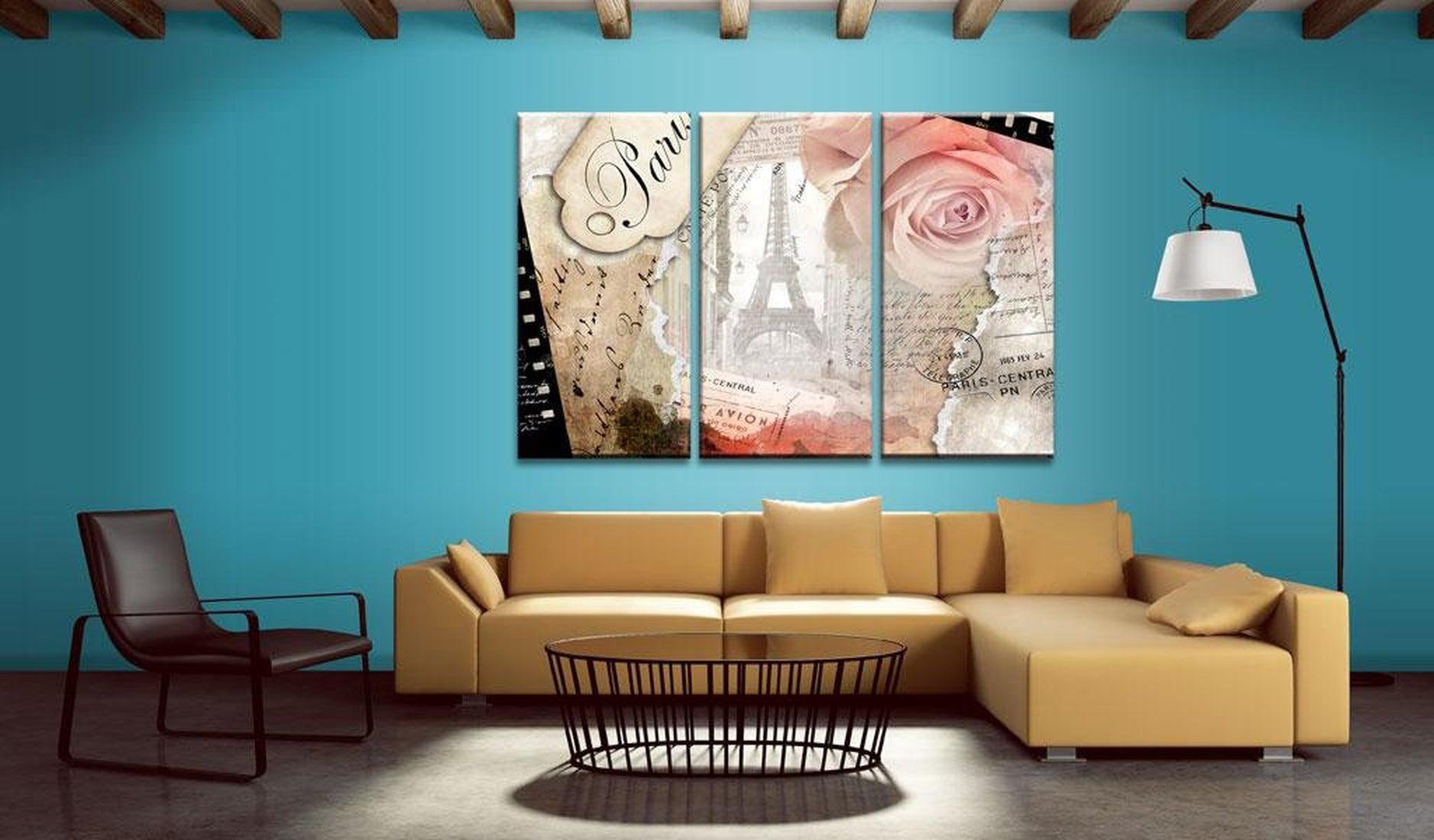 Stretched Canvas Vintage Art - Paris Central ...