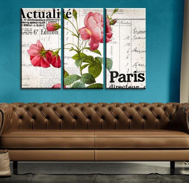 Stretched Canvas Vintage Art - Paris Directeur