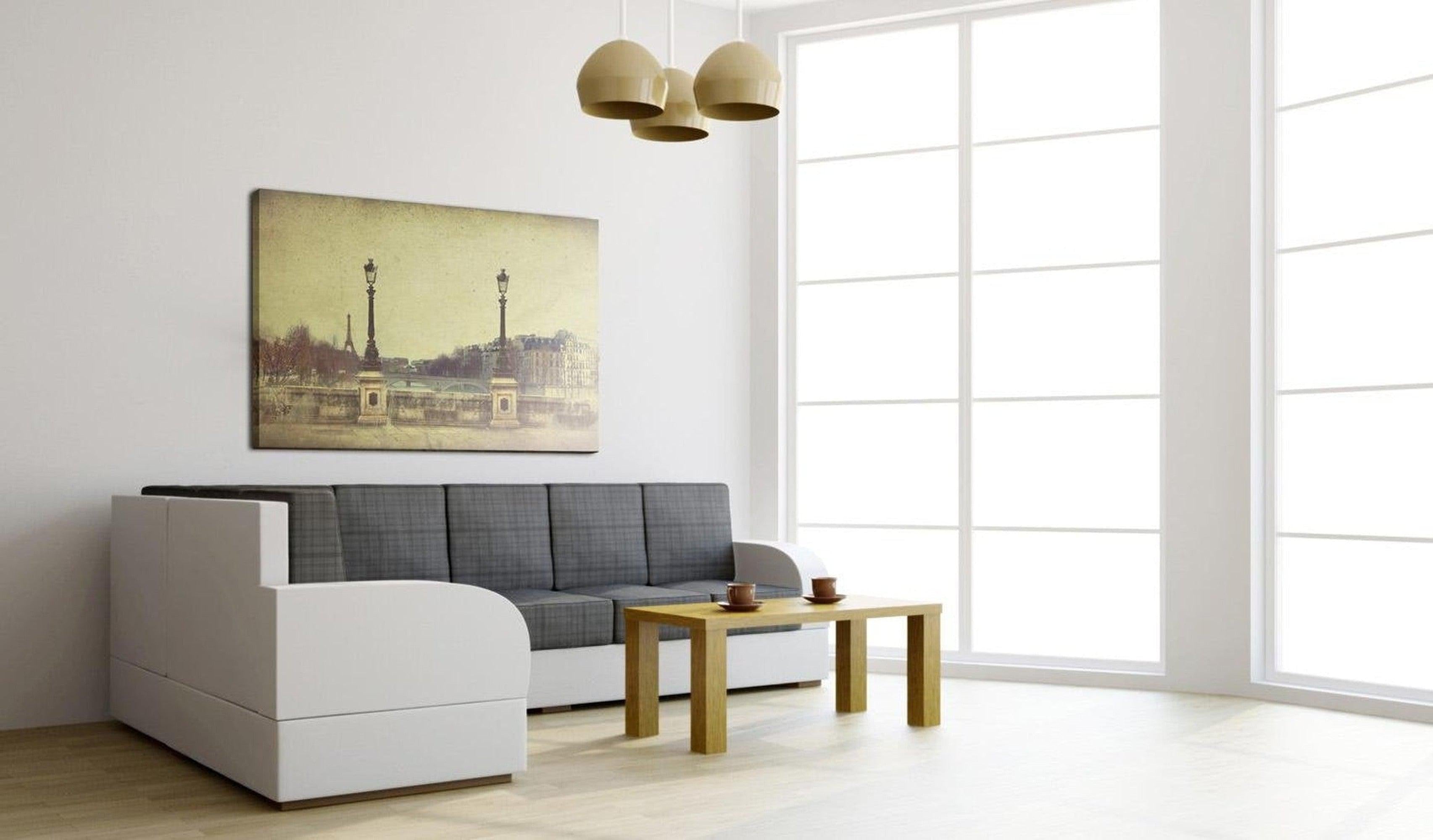 Stretched Canvas Vintage Art - Paris - The City Of Dreams