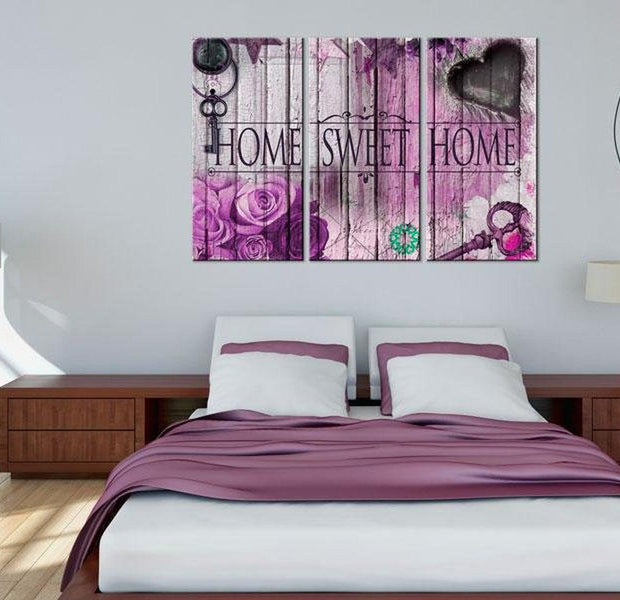 Stretched Canvas Vintage Art - Purple Haze