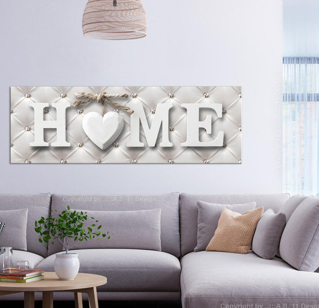 Stretched Canvas Vintage Art - Quilted Home Narrow