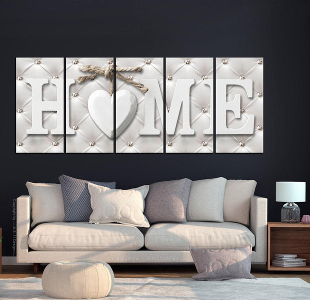 Stretched Canvas Vintage Art - Quilted Home Narrow