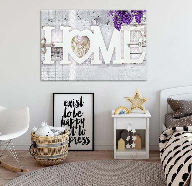 Stretched Canvas Vintage Art - Secret Of Happiness