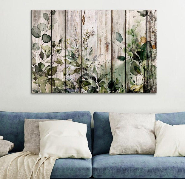 Stretched Canvas Vintage Art - Summer Field Wide