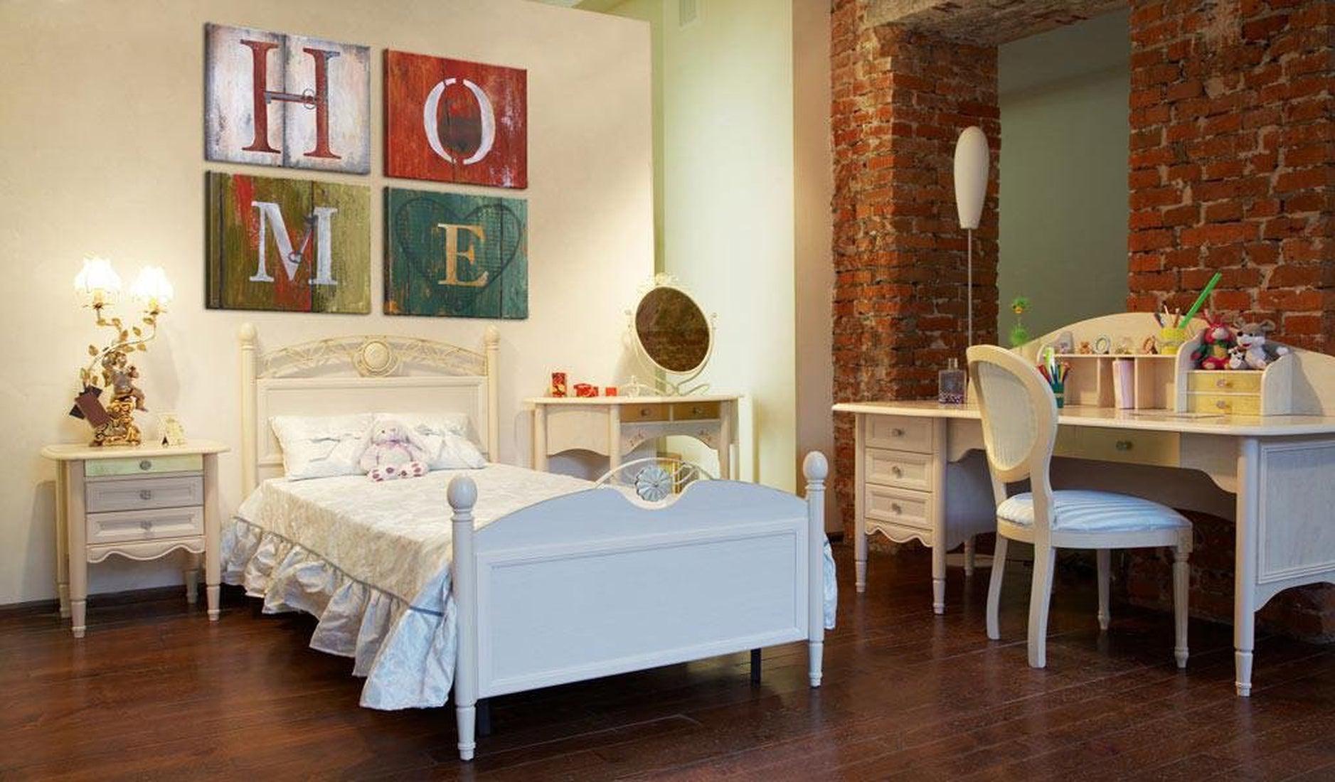 Stretched Canvas Vintage Art - Welcome Home