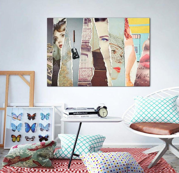 Stretched Canvas Vintage Art - Woman'S Eye