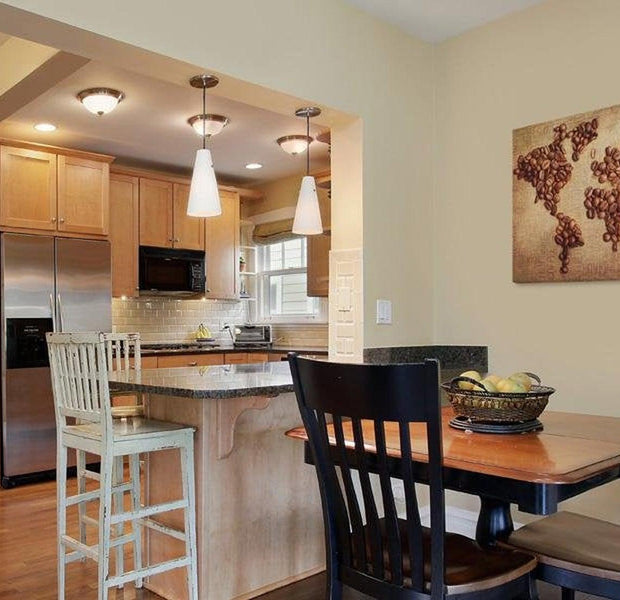 Stretched Canvas World Map Art - Coffee From Around The World