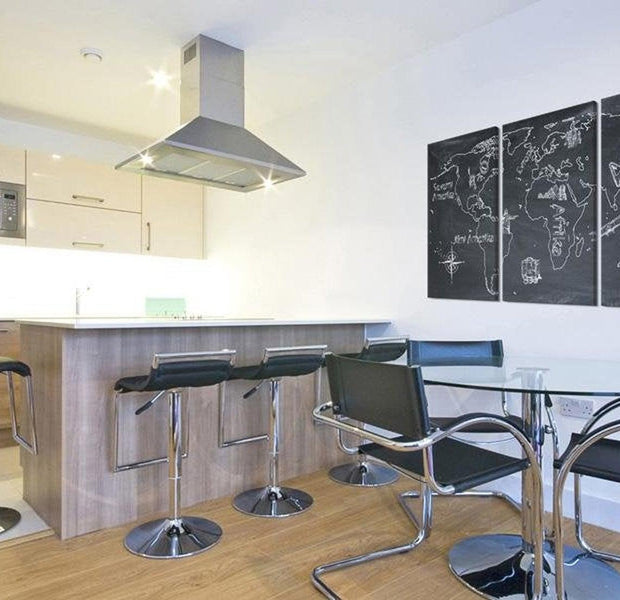 Stretched Canvas World Map Art - Curious Traveler (Czech Republic)