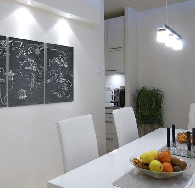 Stretched Canvas World Map Art - Curious Traveler (Italy)