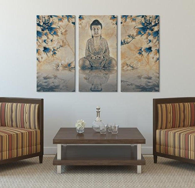 Stretched Canvas Zen Art - Buddhist Ritual