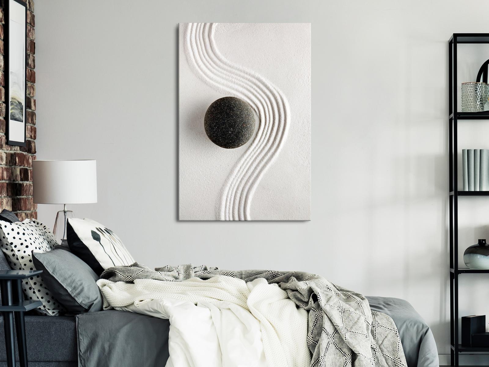 Stretched Canvas Zen Art - Concentration Wide