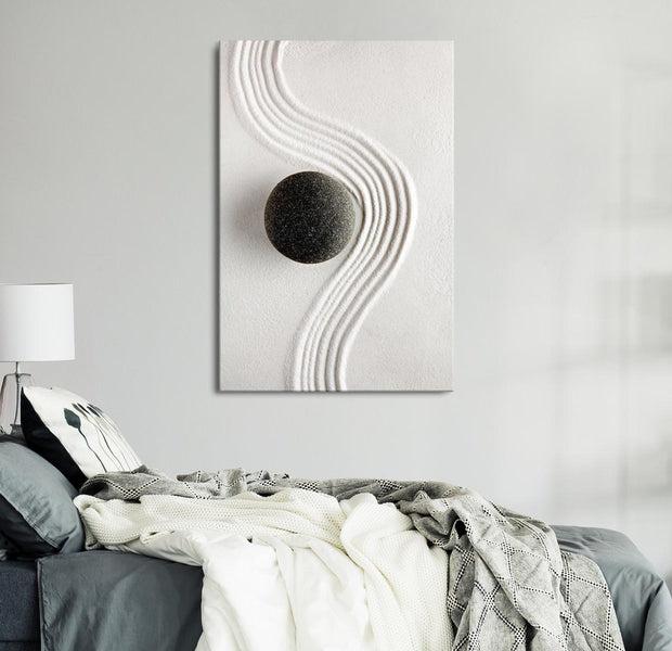 Stretched Canvas Zen Art - Concentration Wide