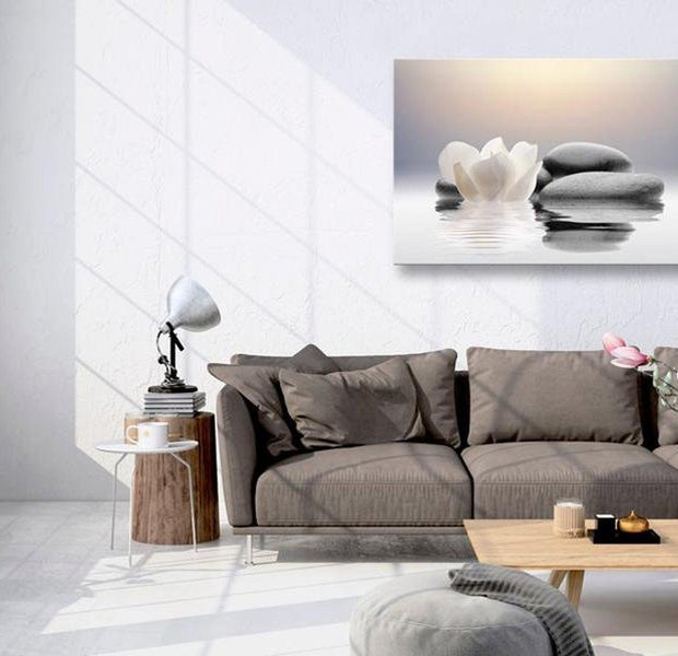 Stretched Canvas Zen Art - Garden Of Calm