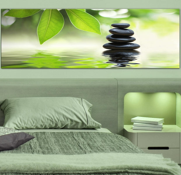 Stretched Canvas Zen Art - Nature And Zen